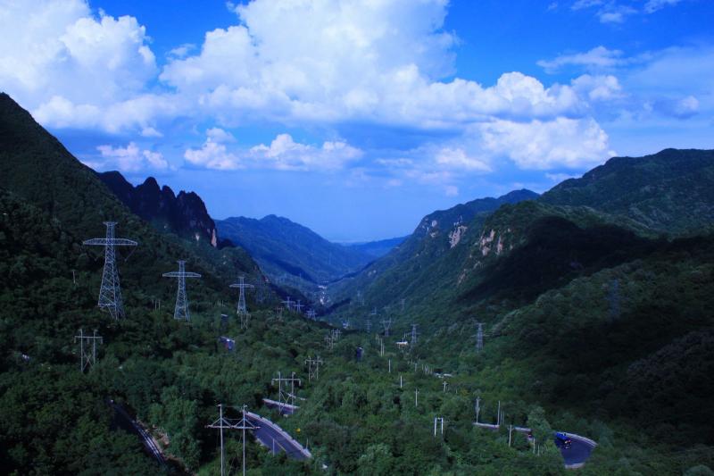 嘉陵江秦岭梁顶