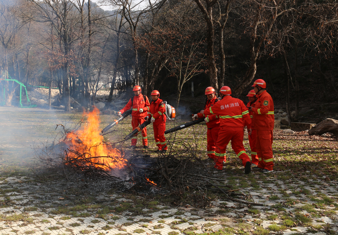 市马头滩林业局组织开展森林防灭火应急演练 市马头滩林业局组织开展森林防灭火应急演练
